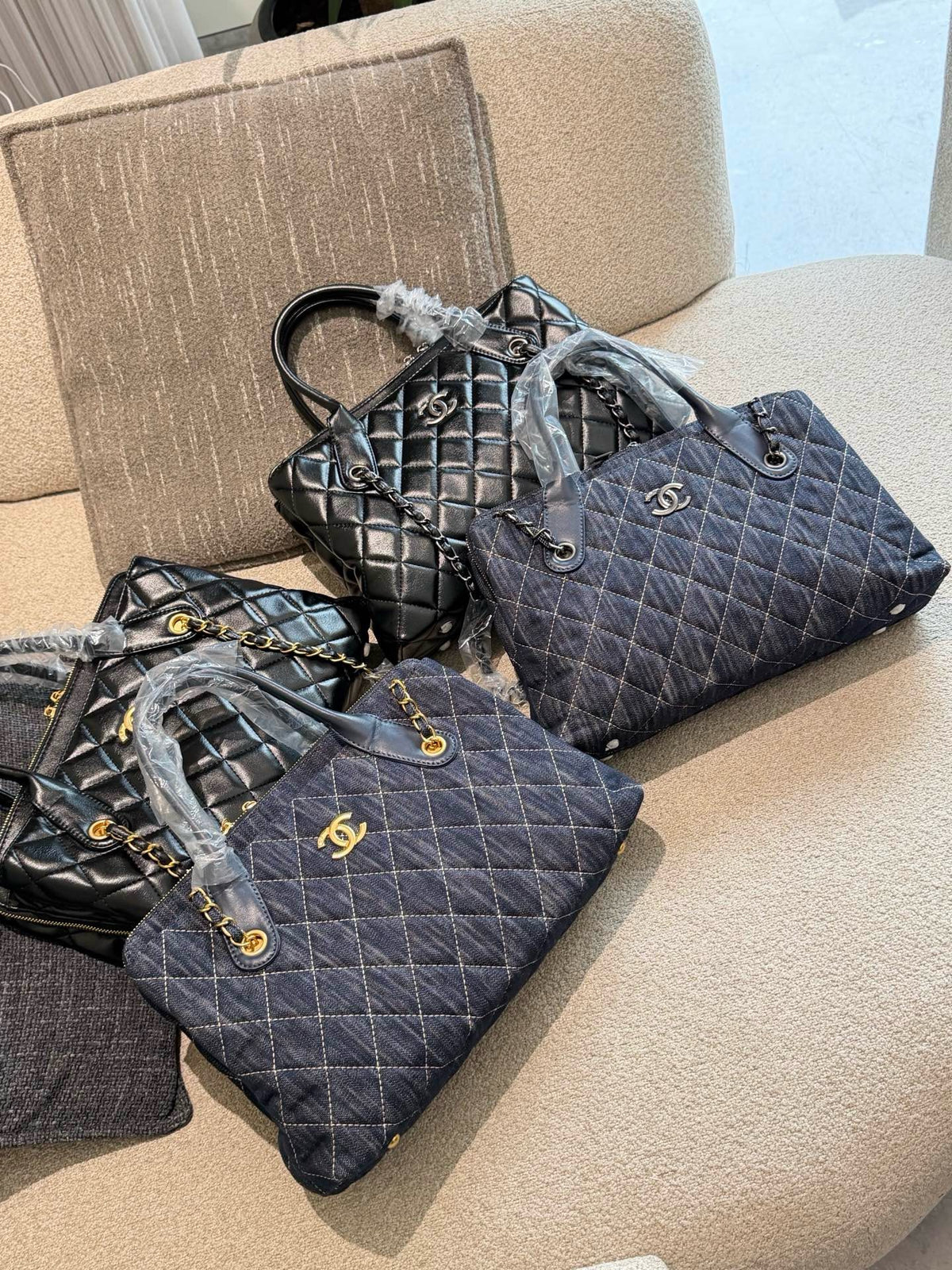 Denim Tote Bag