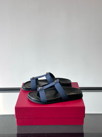 Garavani VLogo Calf Leather Slides
