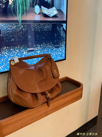 Rendez-vous Leather Shoulder Bag