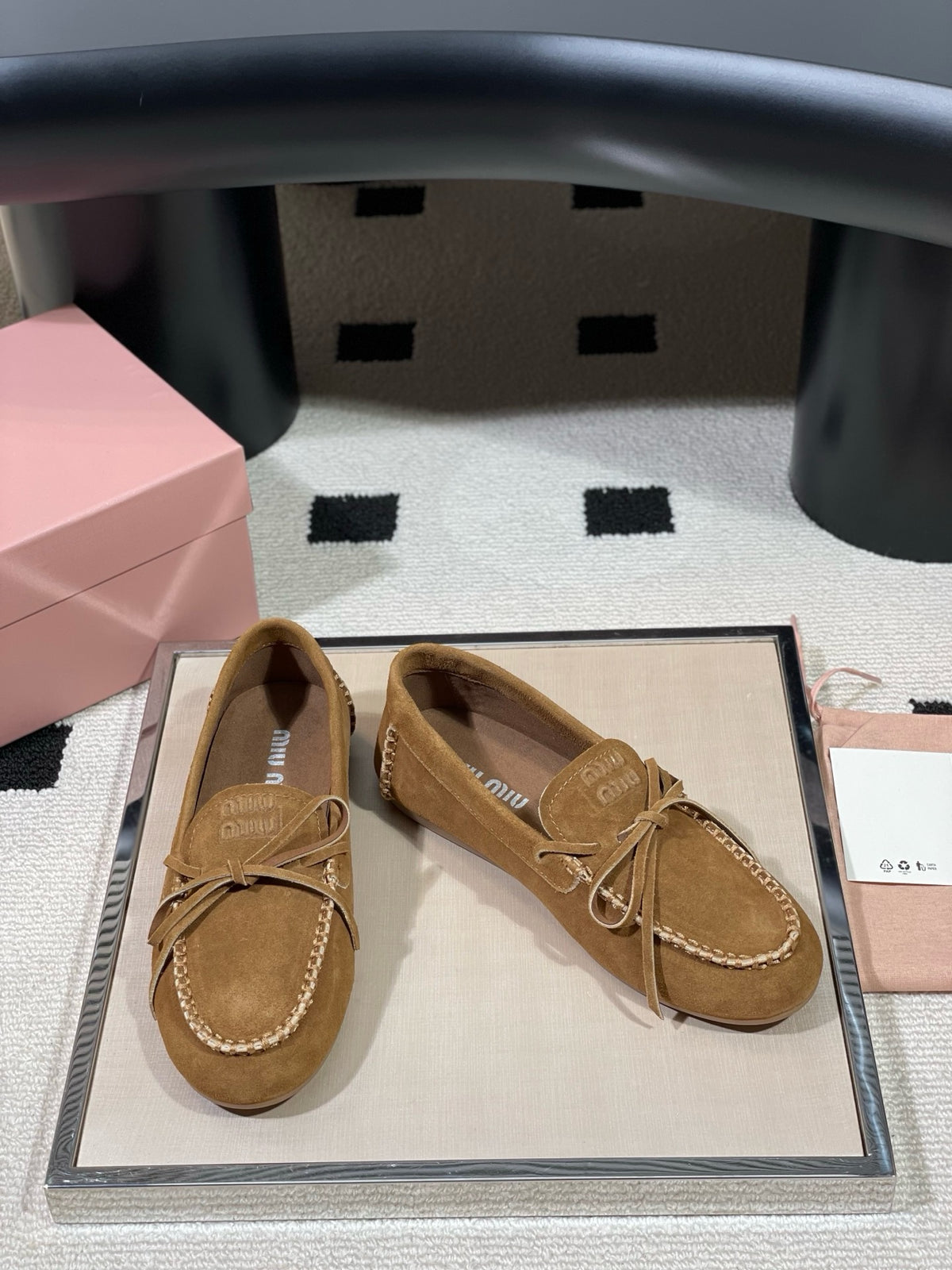 Suede Loafers