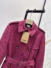 Paisley Lace Foxfield Trench Coat