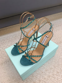 Tequila Embellished Leather Sandals