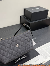 Denim Clutch Bag