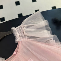 Roma Embroidered Layered Tulle Dress