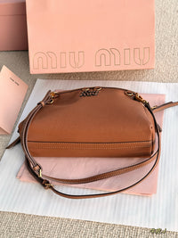 Caprice Leather Shoulder Bag