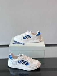 Terrace Leather Check Sneakers