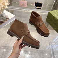 Horsebit Ankle Boots