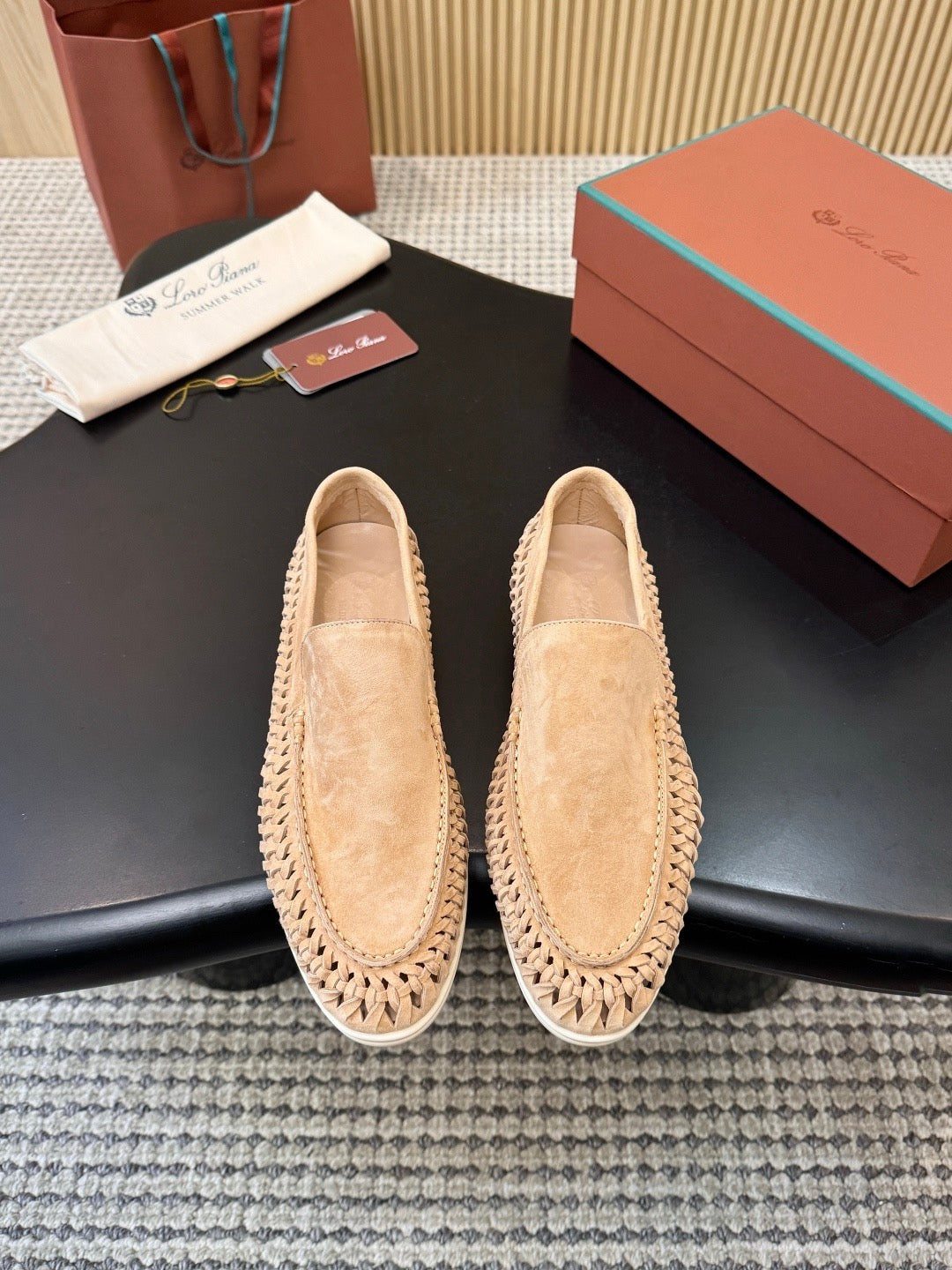 Suede Loafers