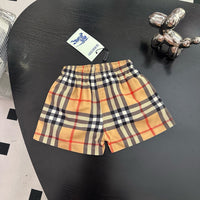 Vintage Check Swimsuit & Shorts