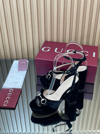 Horsebit Platform Sandals
