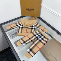 Check Hoodie Set