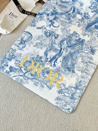 Toile de Jouy Yoga Mat