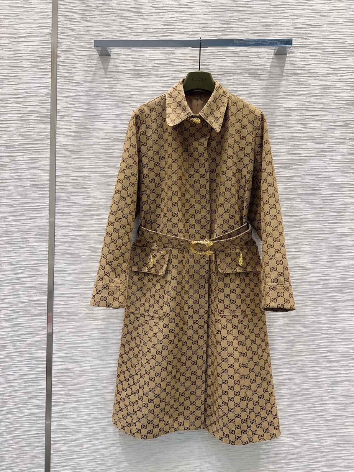 26S Canvas Belted Coat