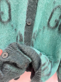 Reversible Oversized Cardigan