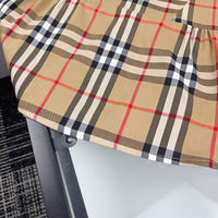 Vintage Check Dress with Peter Pan Collar