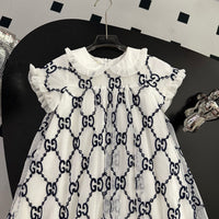 Monogram Lace Dress