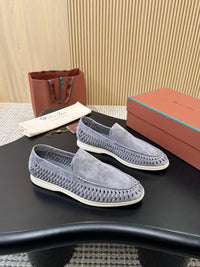 Suede Loafers
