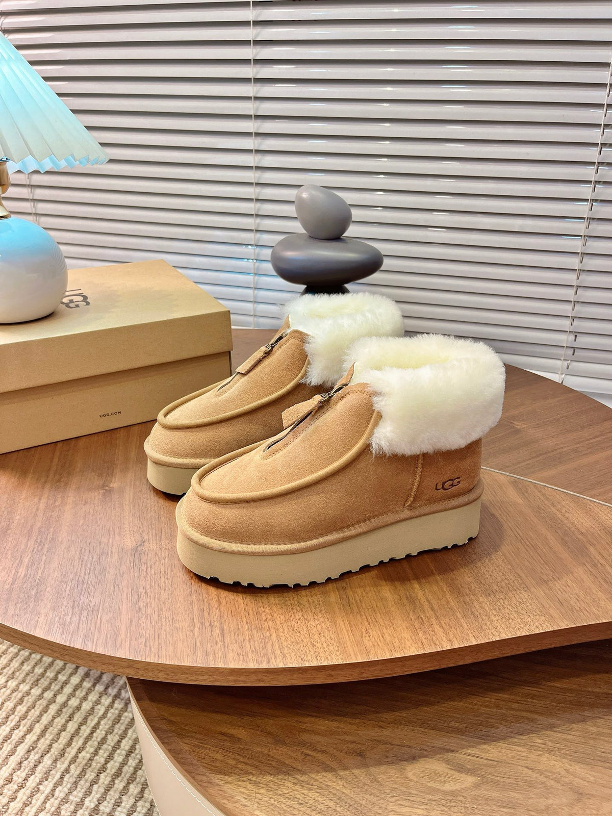 Platform Ankle Boots