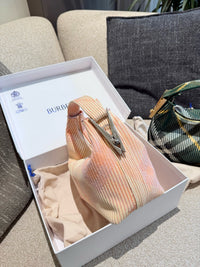 Peg Check Shoulder Bag