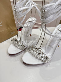 Fanny Jolly Embellished Leather Sandals