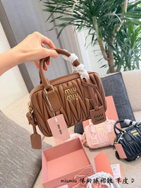 Matelassé Nappa Leather Arcadie Bag