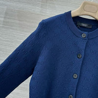 Fine Fabric Jacquard Cardigan