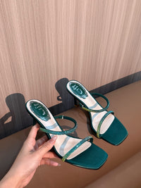 Caovilla Rhinestone Chandeliers Mules