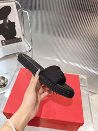 VLogo Espadrille Slides
