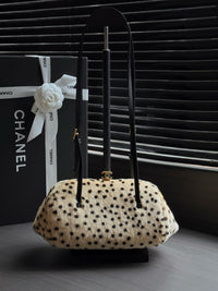 26A Pony Hair Clutch with Strap