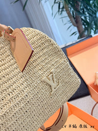 Raffia Speedy 30 Bag