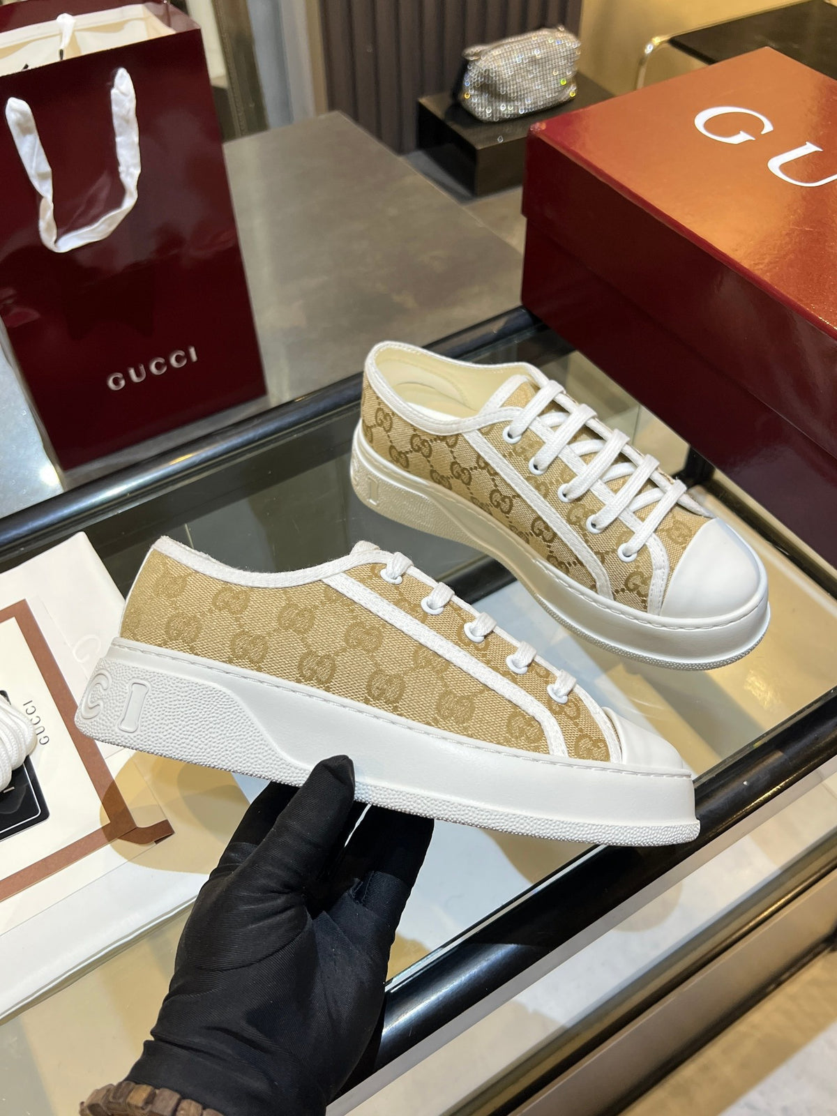 Chunky Low Top Sneakers