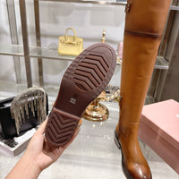 Leather Tall Riding Boots