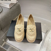 Quilted Leather Loafers