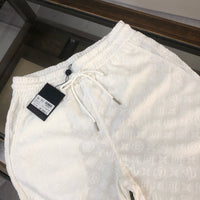 Monogram Embossed Shorts
