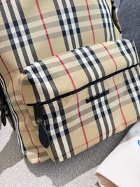 Check Backpack Archive Beige