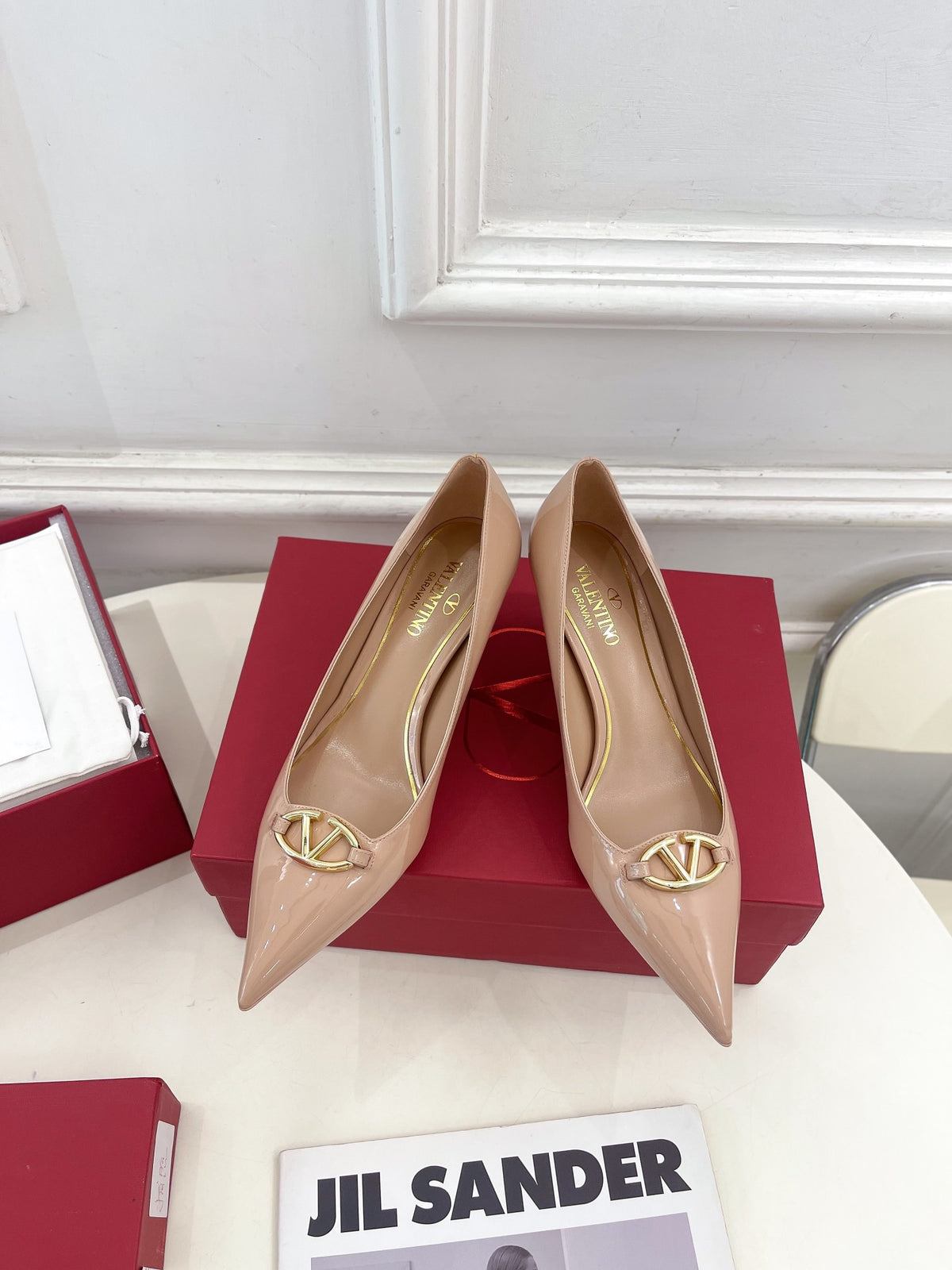 Garavani VLogo Patent Leather Pumps 6cm