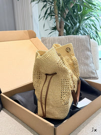 Raffia Jamie Shopping Bag