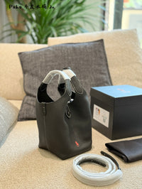 PRL Leather Bucket Bag