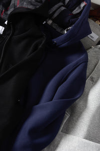 Check Zip Hoodie