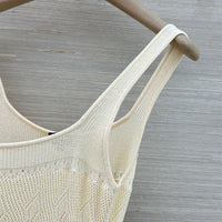 Openwork Knit Dress