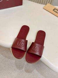 Interlocking Leather Sandals