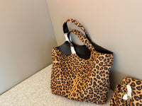 Icare Leopard Tote Bag
