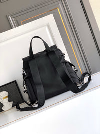 Explore Re-Nylon and Leather Backpack