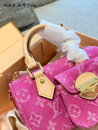 Nano Speedy Bag Denim Pink