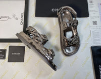 Metallic Sandals