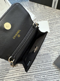 Velvet Mini Flap Bag