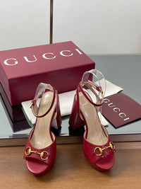 Horsebit Platform Sandals