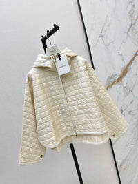 Quilted Hooded Cape