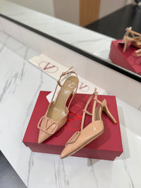 Garavani VLogo Patent Leather Pumps 8cm