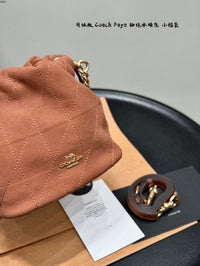 Faye Drawstring Bucket Bag